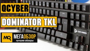Обзор Qcyber Dominator TKL. Недорогая механическая клавиатура с RGB-подсветкой
