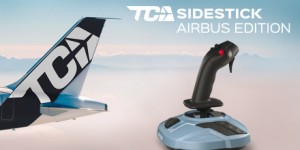 Thrustmaster продемонстрировала периферию для авиа-симуляторов TCA Officer Pack Airbus Edition