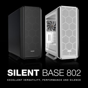 Корпус be quiet! Silent Base 802 разработан для максимальной шумоизоляции