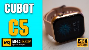 Обзор Cubot C5. Недорогие умные часы в стиле Apple Watch