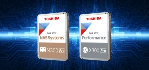 Toshiba представила жесткие диски Pro Series N300 и X300