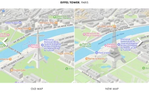 Apple Maps тестирует улучшенные данные во Франции, Монако и Новой Зеландии