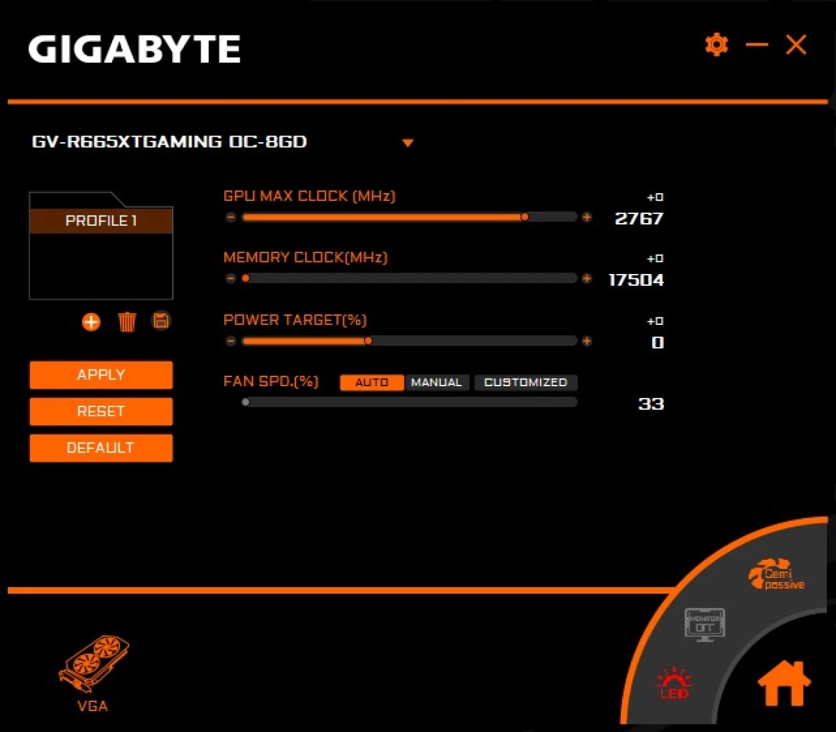 GIGABYTE Radeon RX 6650 XT EAGLE OC