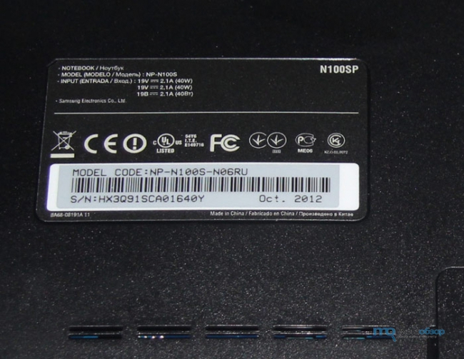 Обзор и тесты Samsung N100S. Доступный нетбук на Intel Atom N2100