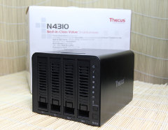 Обзор и тесты Thecus N4310. Компактный NAS на 4 диска